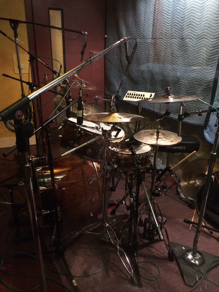 Earth Wind & Fire at NRG Studios, North Hollywood, CA Recorded by Paul Klingberg